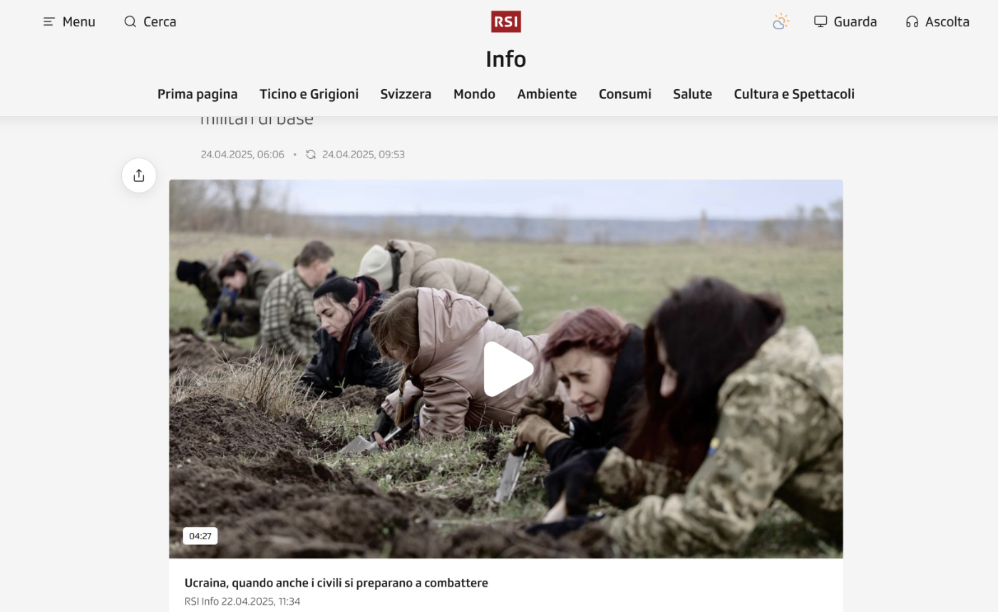 Ucraina, quando anche i civili si preparano a combattere